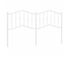 Metalinis galvūgalis, baltos spalvos, 180cm