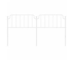 Metalinis pakaitinis galvūgalis, baltos spalvos, 180cm