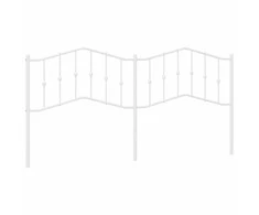 Metalinis galvūgalis, baltos spalvos, 200cm