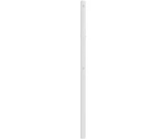 Metalinis galvūgalis, baltos spalvos, 75cm