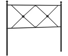 Metalinis galvūgalis, juodos spalvos, 100cm