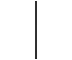 Metalinis galvūgalis, juodos spalvos, 100cm