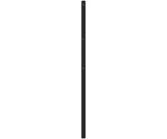 Metalinis galvūgalis, juodos spalvos, 107cm
