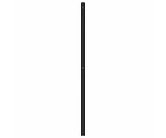 Metalinis galvūgalis, juodos spalvos, 107cm
