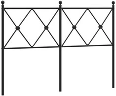 Metalinis galvūgalis, juodos spalvos, 120cm