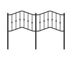 Metalinis galvūgalis, juodos spalvos, 140cm