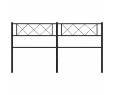 Metalinis galvūgalis, juodos spalvos, 150cm