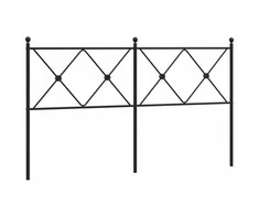 Metalinis galvūgalis, juodos spalvos, 160cm