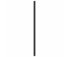 Metalinis galvūgalis, juodos spalvos, 193cm