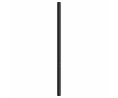 Metalinis galvūgalis, juodos spalvos, 193cm