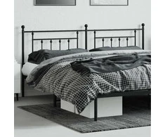 Metalinis galvūgalis, juodos spalvos, 193cm