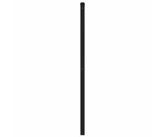 Metalinis galvūgalis, juodos spalvos, 193cm