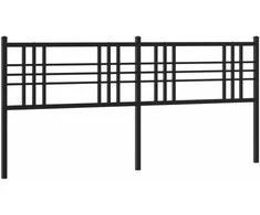 Metalinis pakaitinis galvūgalis, juodos spalvos, 200cm