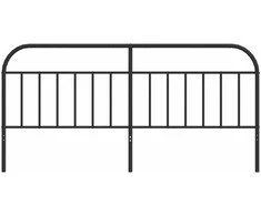 Metalinis galvūgalis, juodos spalvos, 200cm
