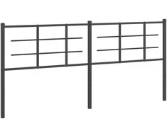 Metalinis galvūgalis, juodos spalvos, 200cm