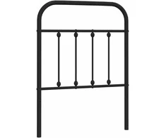 Metalinis galvūgalis, juodos spalvos, 75cm