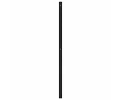 Metalinis pakaitinis galvūgalis, juodos spalvos, 80cm