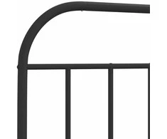 Metalinis galvūgalis, juodos spalvos, 80cm
