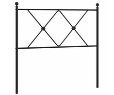 Metalinis galvūgalis, juodos spalvos, 90cm