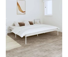 Lova Metalinis lovos rėmas, baltos spalvos, 183x213cm