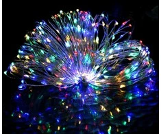Mikro LED girlianda, 40m, 400 spalvotų LED, 8 funkcijos