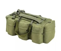 3-1 Militaristinio stiliaus daiktų krepšys, žalias, 90l