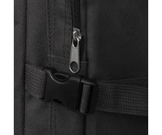 Militaristinio stiliaus kuprinė, 65 l, juoda