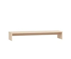 Monitoriaus stovas, 100x27x15cm, pušies medienos masyvas