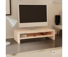 Monitoriaus stovas, 50x24x13cm, pušies medienos masyvas