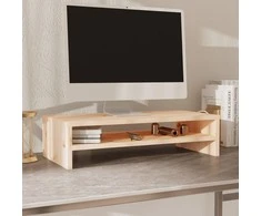 Monitoriaus stovas, 50x24x13cm, pušies medienos masyvas