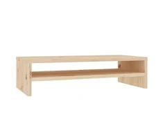 Monitoriaus stovas, 50x24x13cm, pušies medienos masyvas