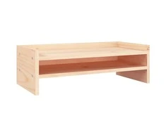Laikiklis Monitoriaus stovas, 50x24x16cm, pušies medienos masyvas