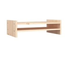 Laikiklis Monitoriaus stovas, 50x27x15cm, pušies medienos masyvas