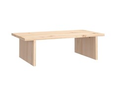 Laikiklis Monitoriaus stovas, 50x27x15cm, pušies medienos masyvas
