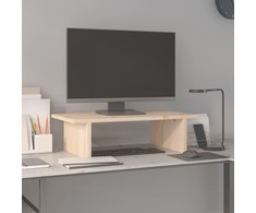 Laikiklis Monitoriaus stovas, 50x27x15cm, pušies medienos masyvas
