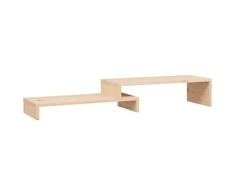 Laikiklis Monitoriaus stovas, (52–101)x22x14cm, pušies medienos masyvas