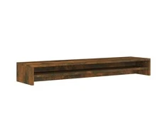 Laikiklis Monitoriaus stovas, dūminio ąžuolo, 100x24x13cm, mediena