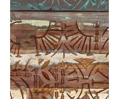 Naktinė spintelė, 40x30x50 cm, perd. med. masyvas, raiž. rank.