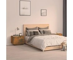Naktinė spintelė, dūminio ąžuolo, 100x35x40cm, apdirbta mediena