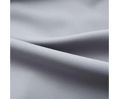 Naktinės užuolaidos su kabliukais, 2vnt., pilkos, 140x245cm