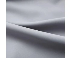 Naktinės užuolaidos su kabliukais, 2vnt., pilkos, 140x175cm