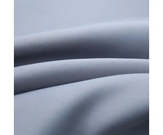 Naktinės užuolaidos su žiedais, 2vnt., pilkos, 140x175cm