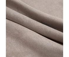 Naktinės užuolaidos su žiedais, 2vnt., taupe spalvos, 140x225cm
