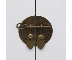 Naktinis staliukas, balt. sp., 38x28x52 cm, paulov. mediena