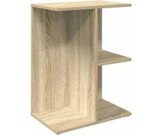 Naktinis staliukas, sonoma, 46,5x29x61cm, apdirbta mediena