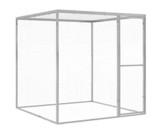 Narvas katėms, 1,5x1,5x1,5m, galvanizuotas plienas