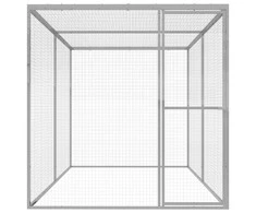 Narvas katėms, 3x1,5x1,5m, galvanizuotas plienas