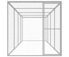 Narvas katėms, 6x1,5x1,5m, galvanizuotas plienas