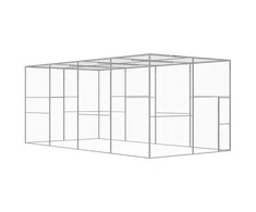 Narvas katėms, 6x3x2,5m, galvanizuotas plienas