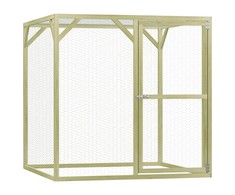 Narvas viščiukams, 1,5x1,5x1,5m, impregnuota pušies mediena